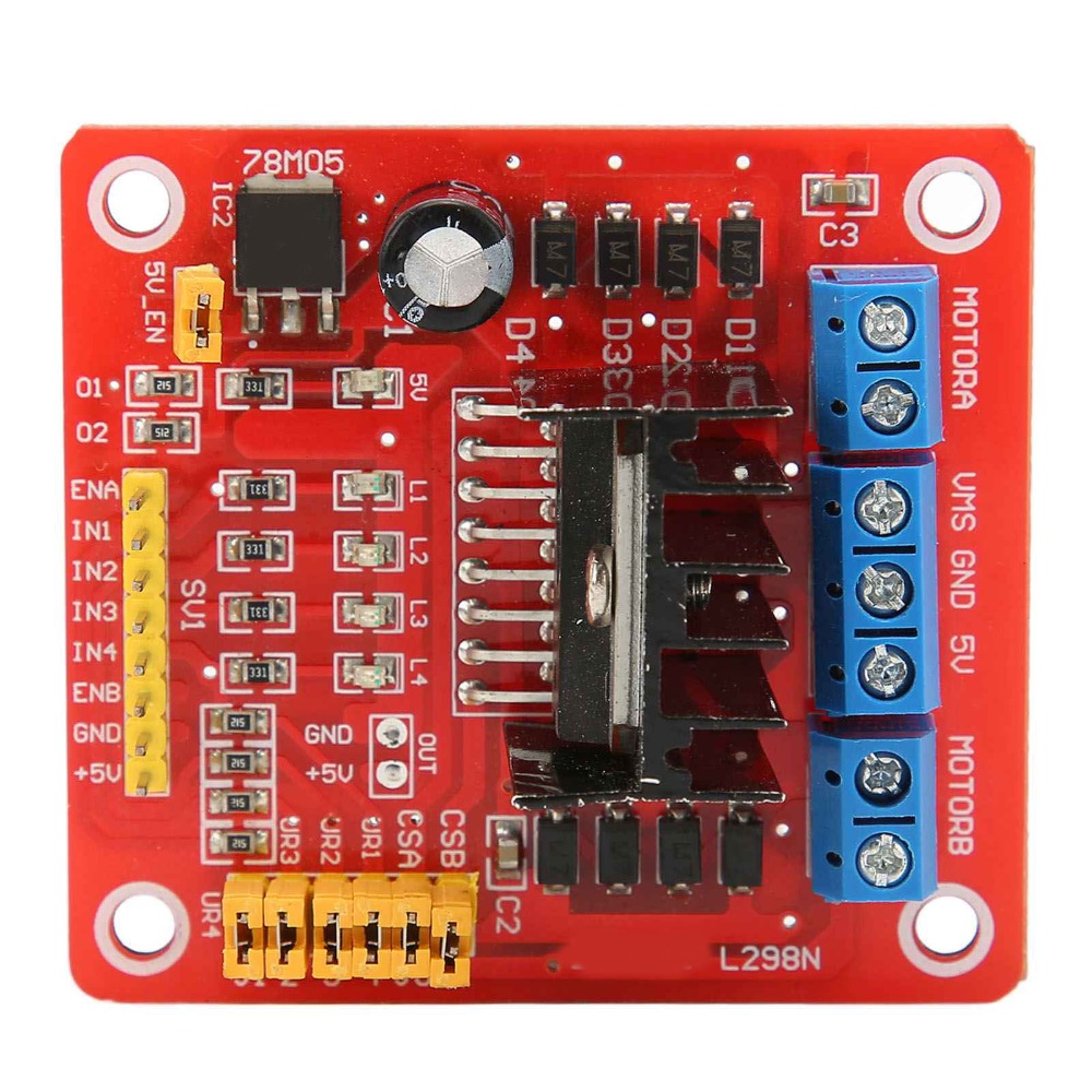 L298N Stepper Motor Driver Mod - đánh giá và giá L298N Motor Driver