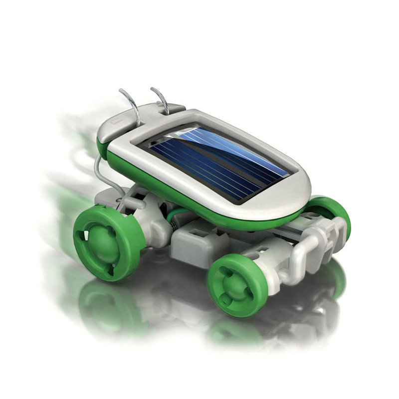 6-In-1 Solar-Power Robot Kit A - đánh giá và giá Diy Robot Electronics Kit