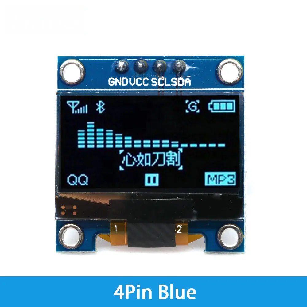 High-Contrast 0.96-Inch OLED D - đánh giá và giá I2C Lcd Display