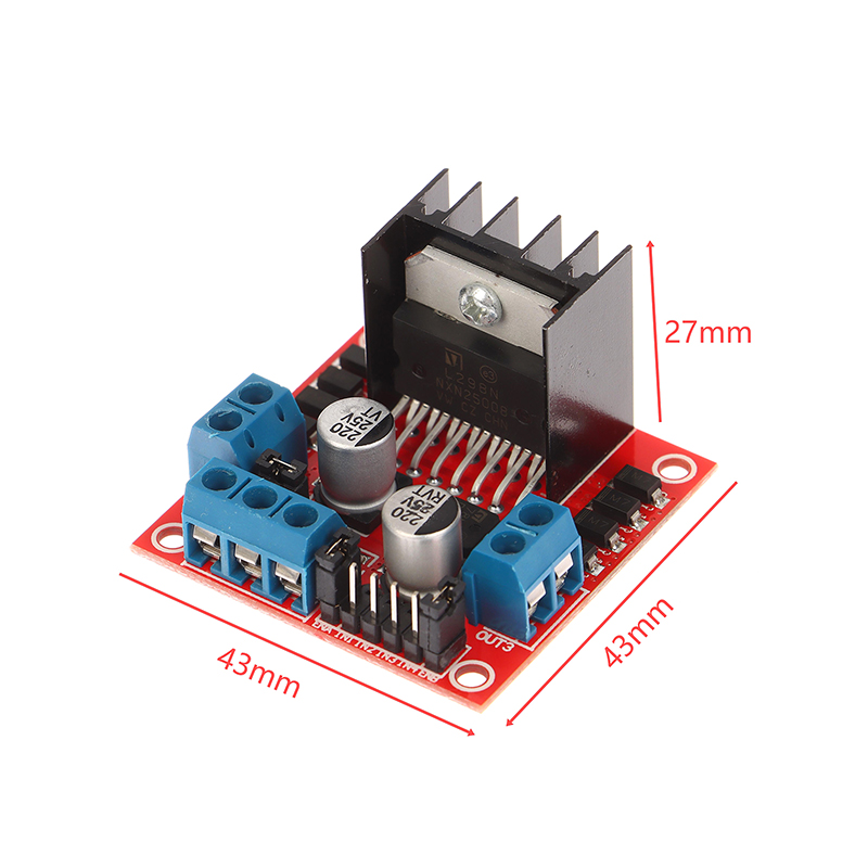 L298N Stepper Motor Smart Car  - đánh giá và giá L298N Motor Driver
